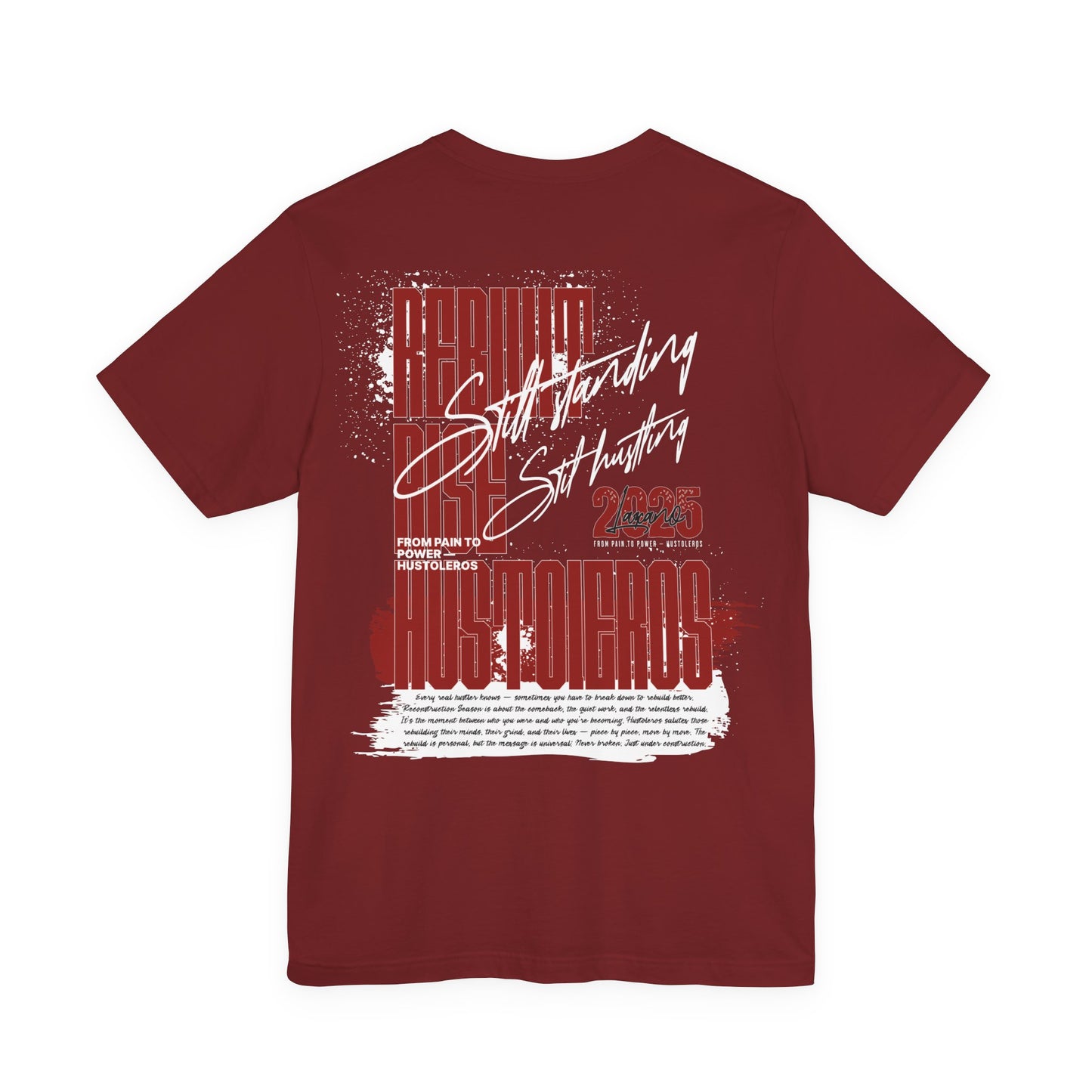 Built From the Broken; Reconstruction Season Noir Tee