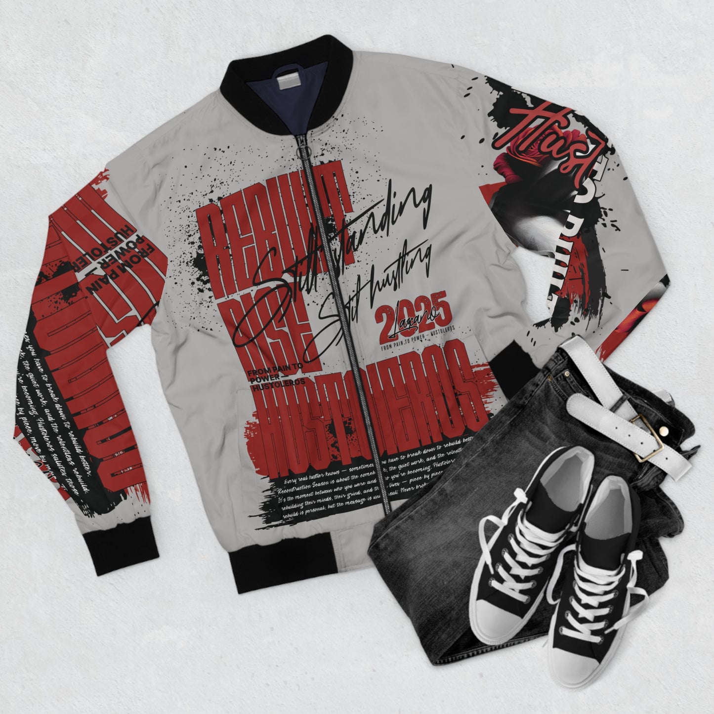 Reconstruction Season Bomber Jacket