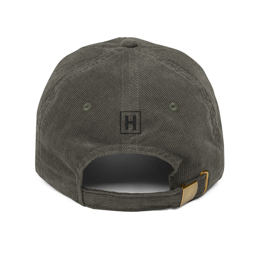 Hustoleros Relentless Vintage Corduroy Cap (Embroidery)