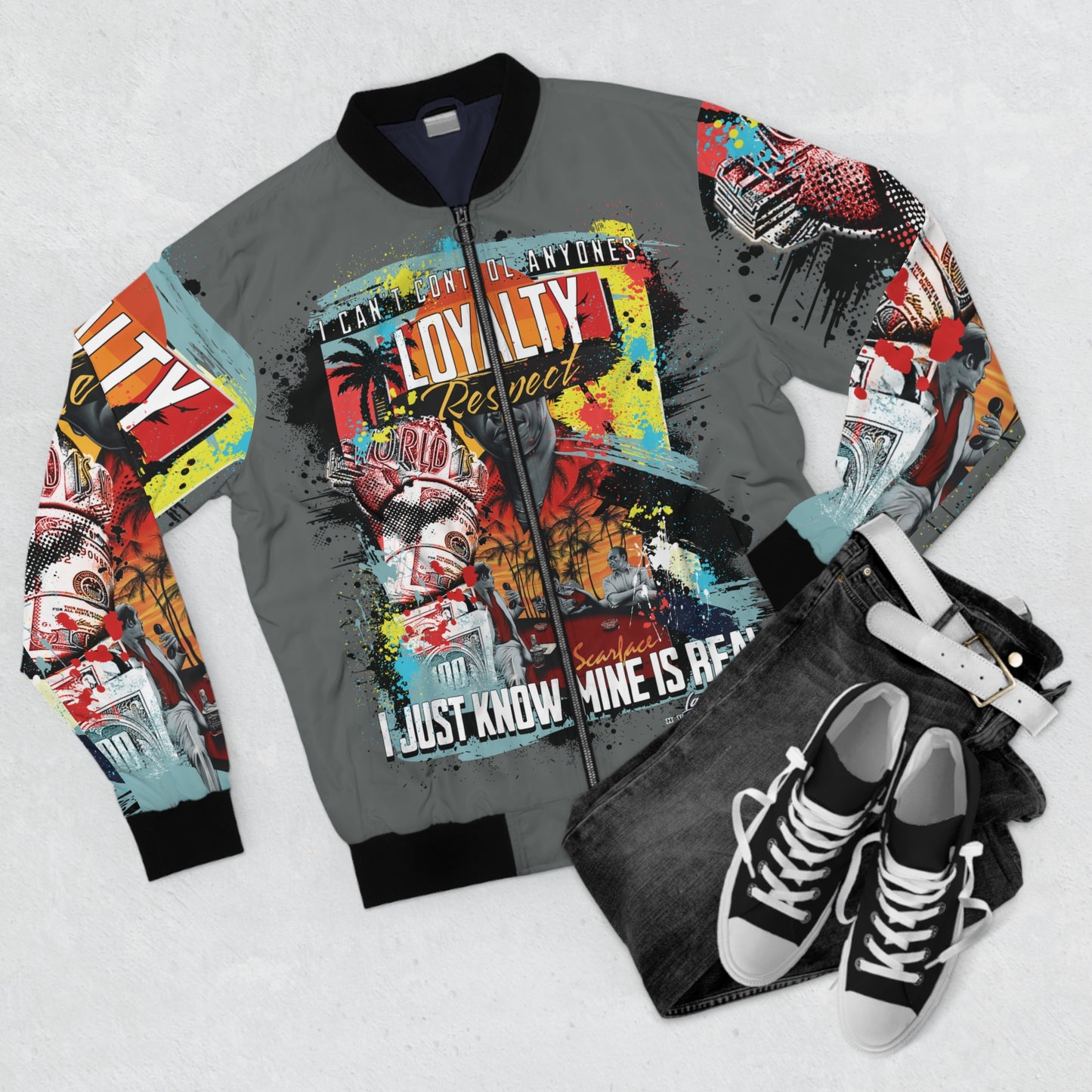 Loyalty Should Never Be Questioned — "I Want The World" Bomber Jacket