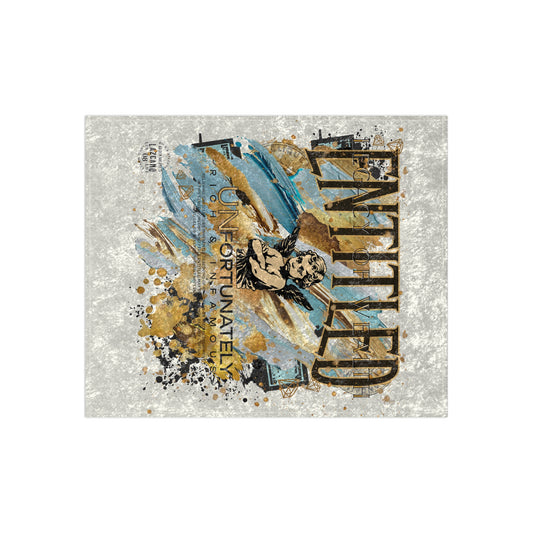 Entitled; Legacy Of Wealth Velvet Blanket
