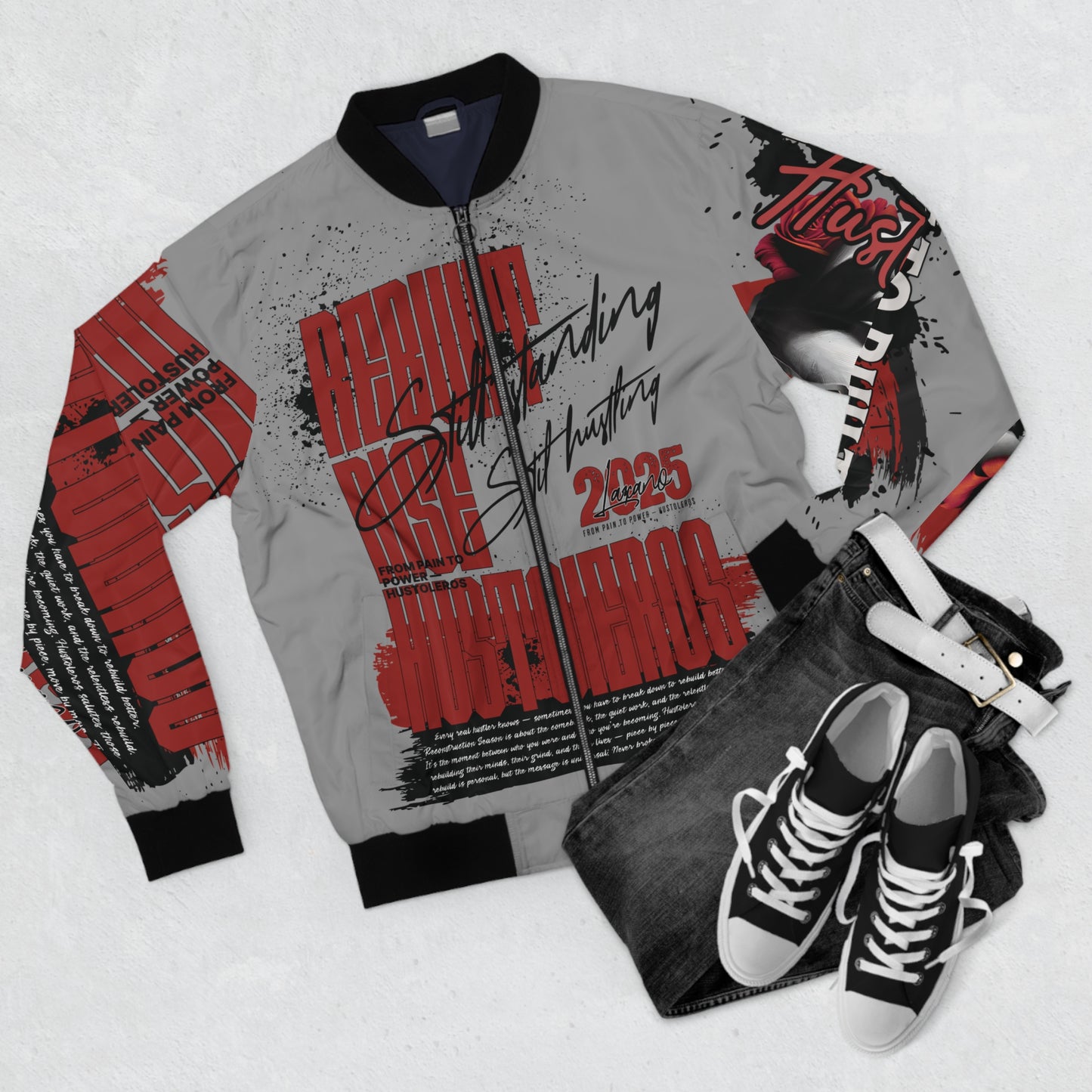 Reconstruction Season Bomber Jacket