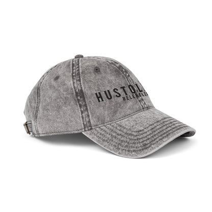 Hustoleros Vintage Distressed Embroidered Cap