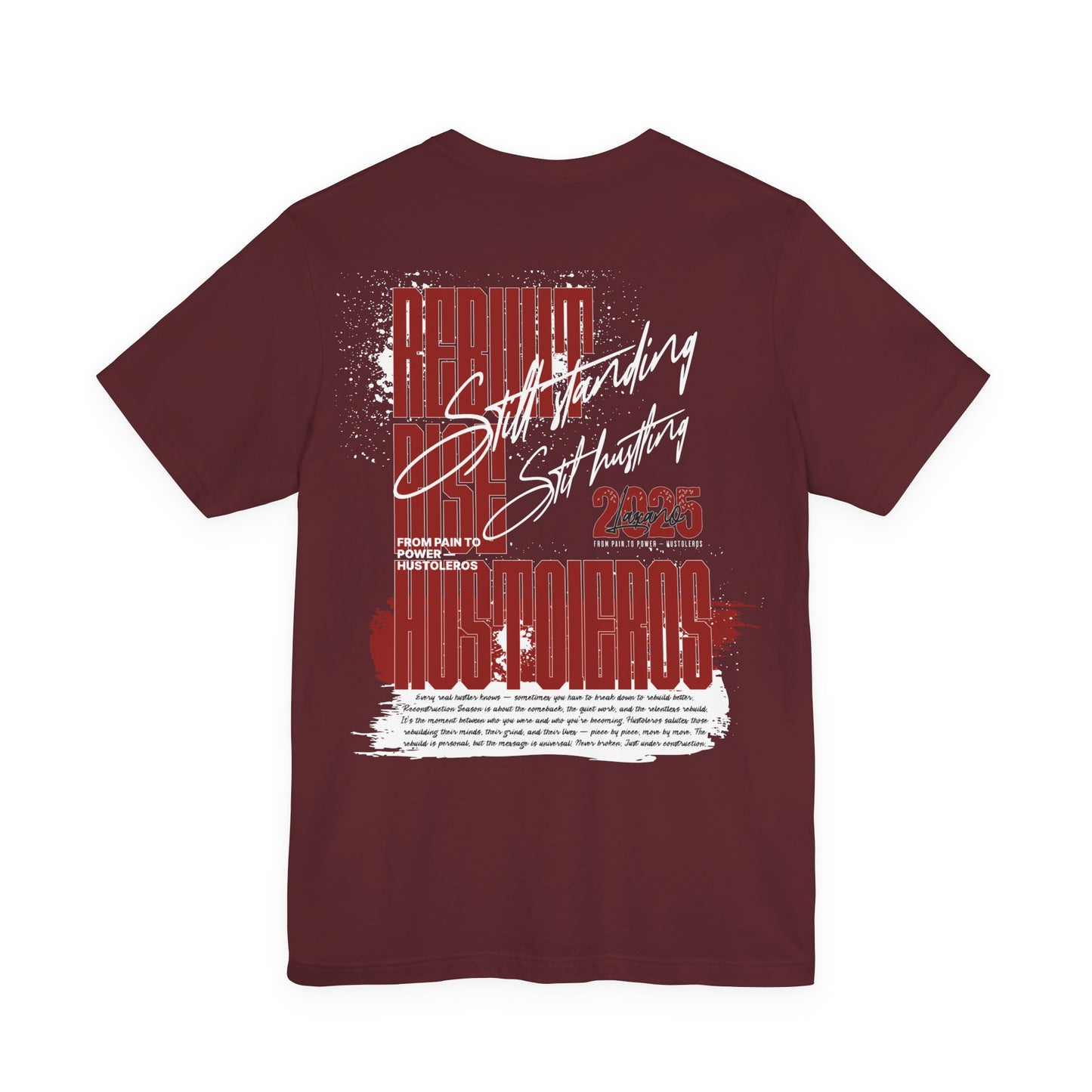 Built From the Broken; Reconstruction Season Noir Tee