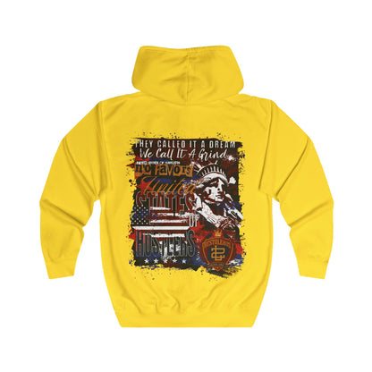 No Favors Zip-Up Hoodie — 'They Called It a Dream, We Call It a Grind'