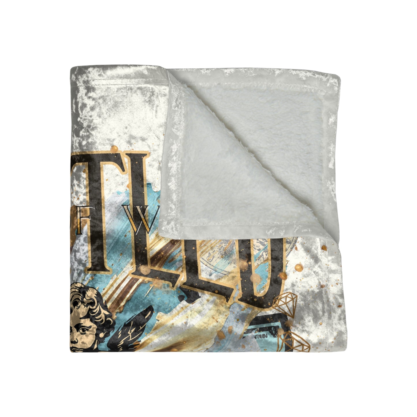 Entitled; Legacy Of Wealth Velvet Blanket