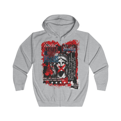 No Favors Zip-Up Hoodie — 'They Called It a Dream, We Call It a Grind'