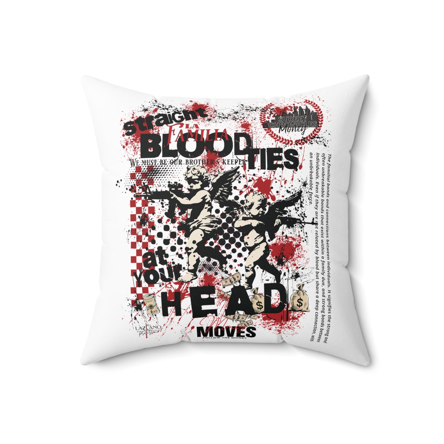 La Familia; Blood Ties Decorative Pillow