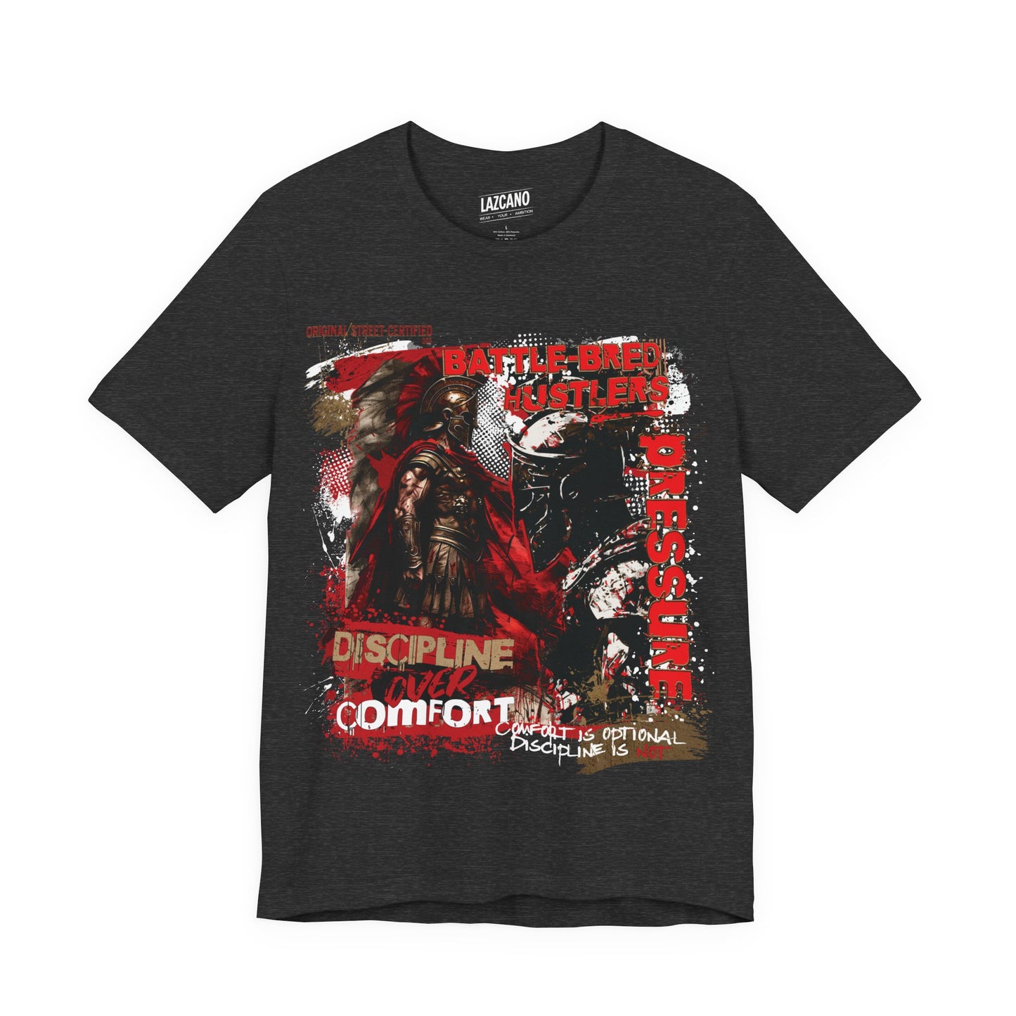 Hustleros "Discipline Over Comfort" Tee