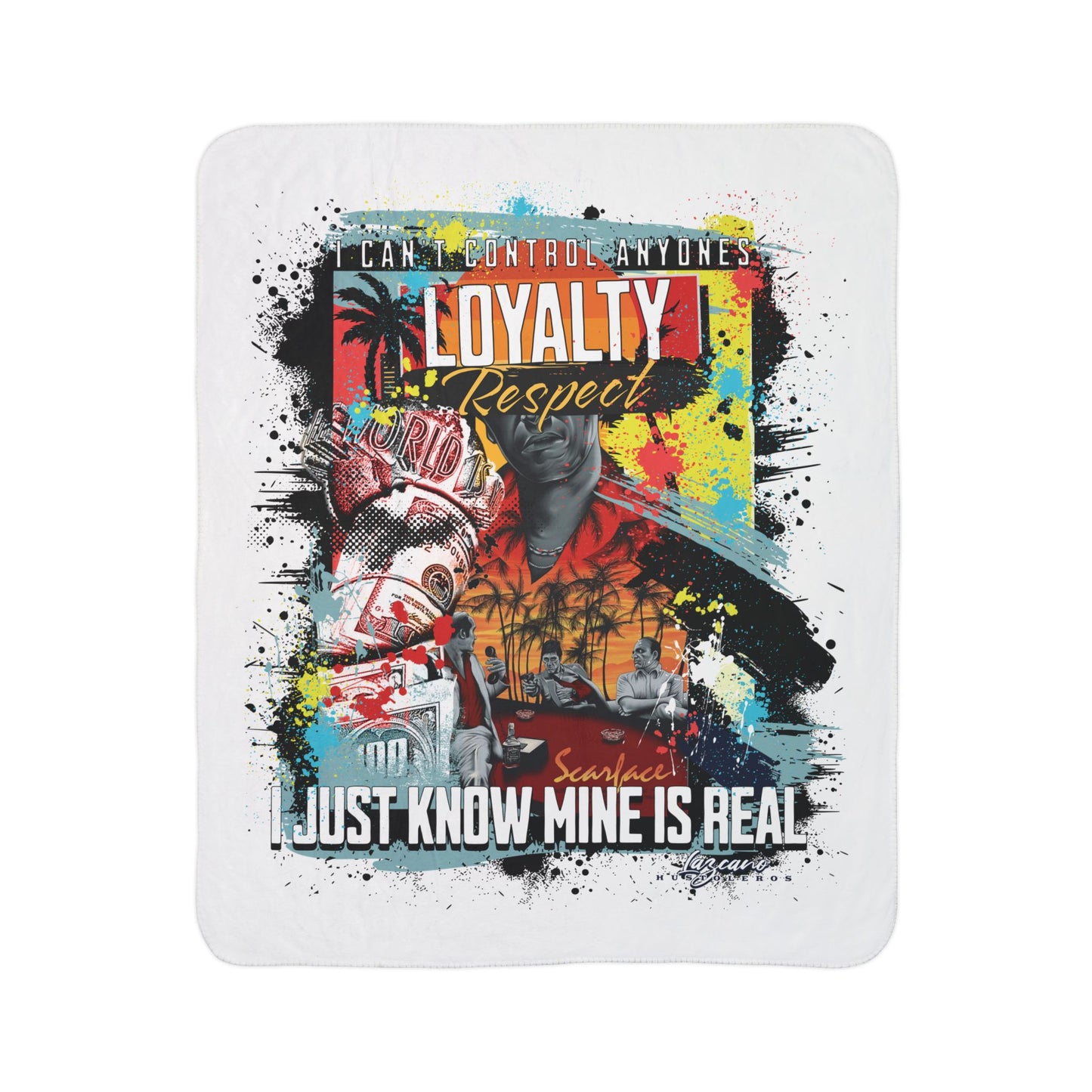 Loyalty Should Never Be Questioned Sherpa Blanket