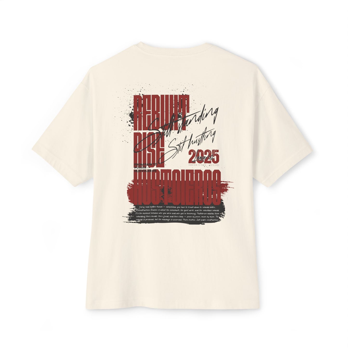 Built From the Broken; Reconstruction Season **Oversized Tee**