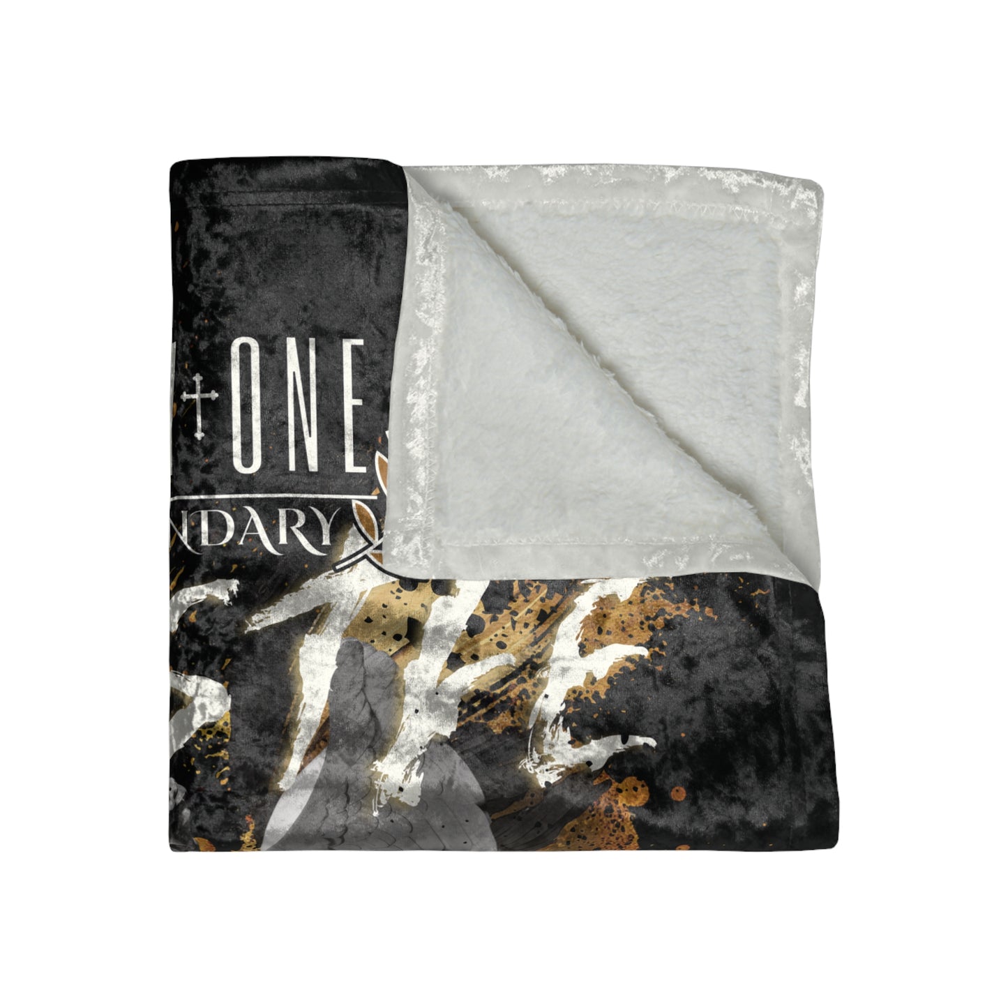 Relentless Hustle Crushed Velvet Blanket