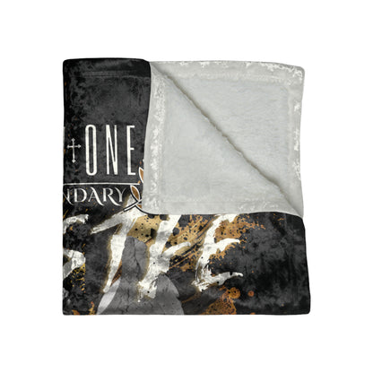 Relentless Hustle Crushed Velvet Blanket