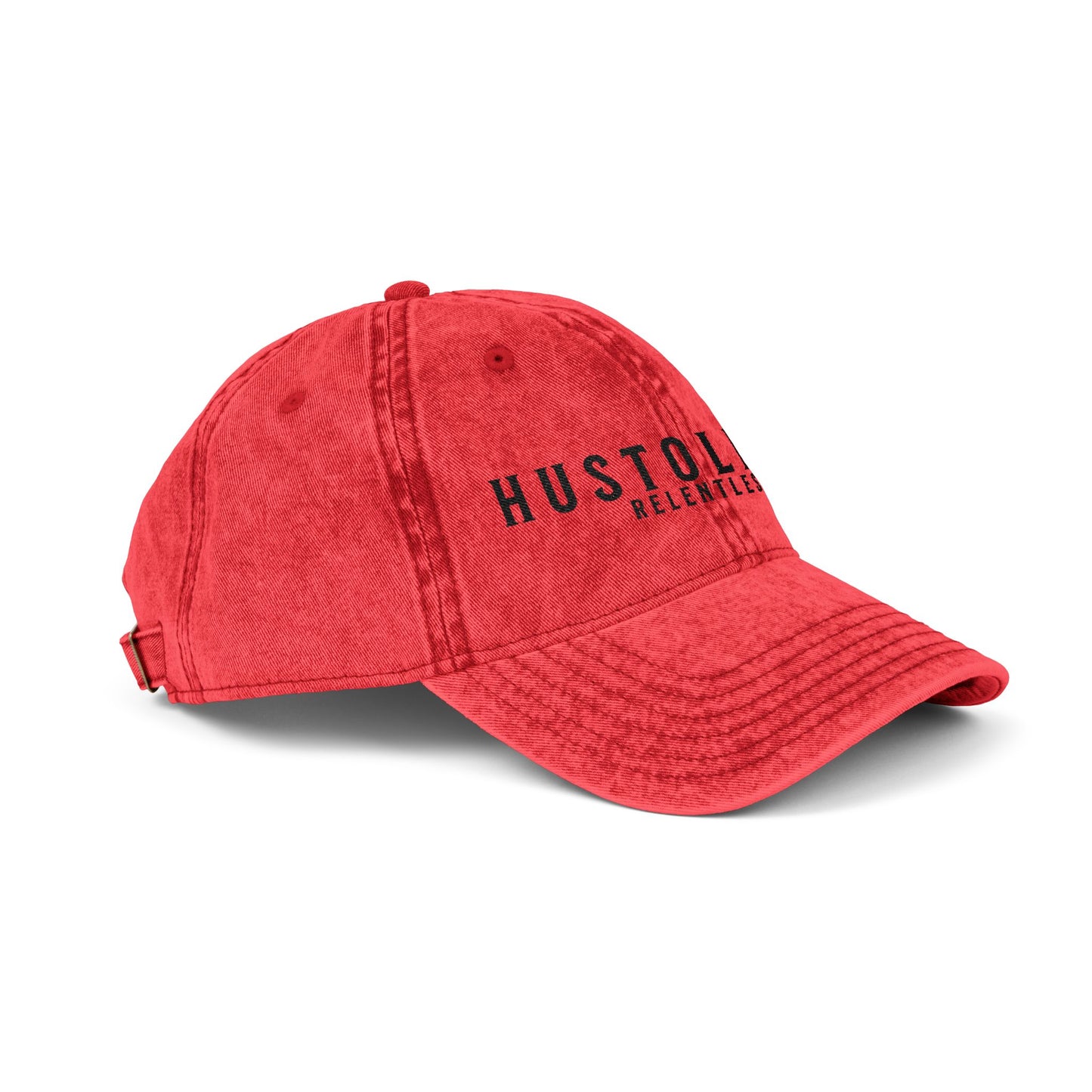 Hustoleros Vintage Distressed Embroidered Cap