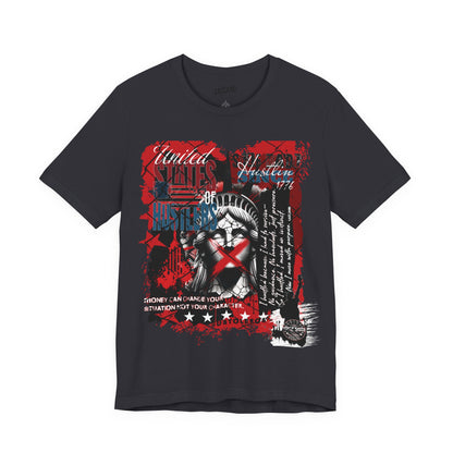 Muted Freedom Tee - Hustolerso **Limited Edition Tee**