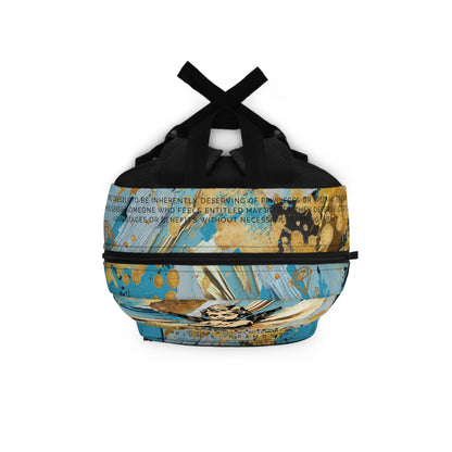 Entitled – Because I Earned It Backpack
