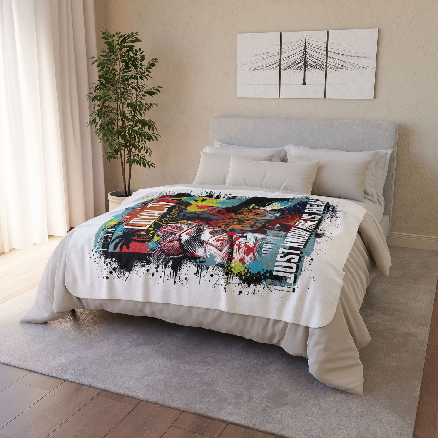 Loyalty Should Never Be Questioned Sherpa Blanket