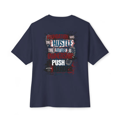 God Bless Hustlers – “We The Hustlers” Oversized Boxy Tee