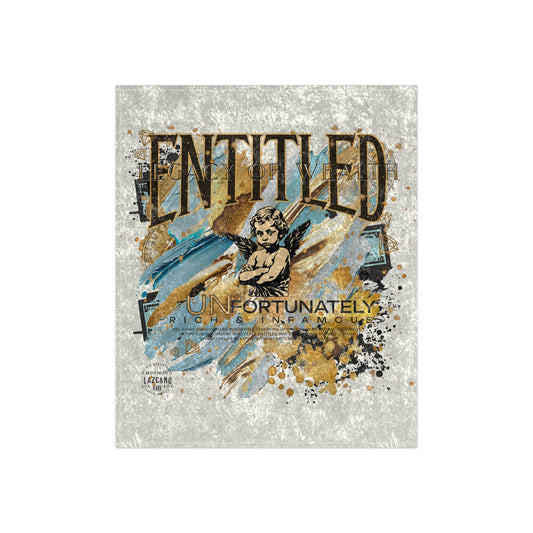 Entitled; Legacy Of Wealth Velvet Blanket