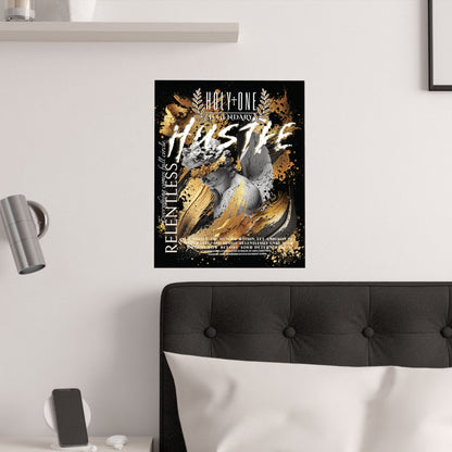 Relentless Hustle: The "Go for the Gold" Wall Art