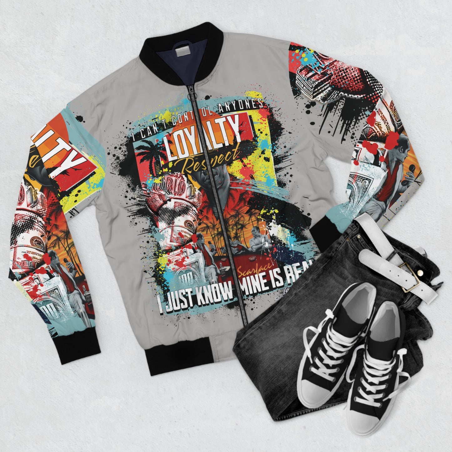 Loyalty Should Never Be Questioned — "I Want The World" Bomber Jacket