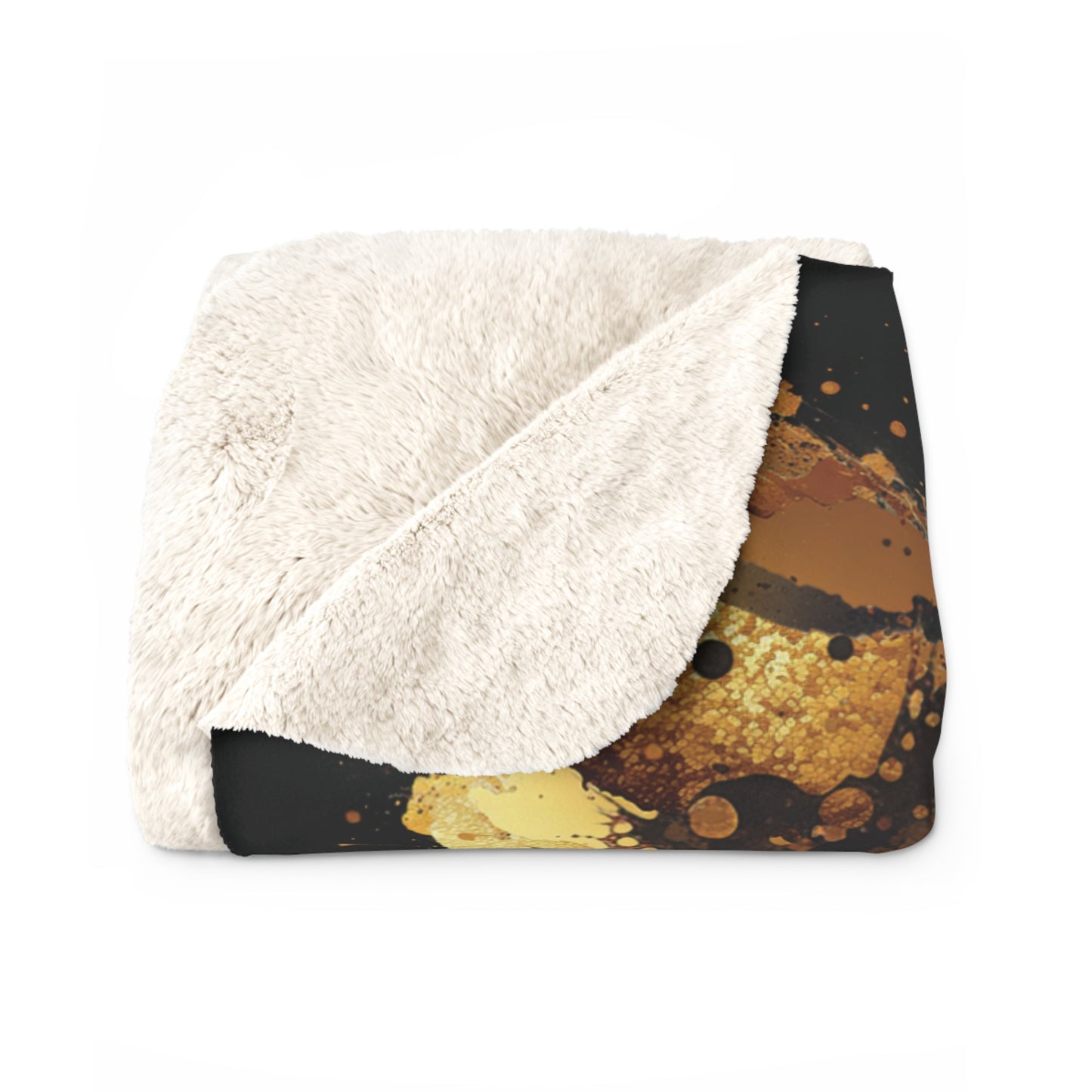 Relentless Hustle; Holy One Sherpa Fleece Blanket