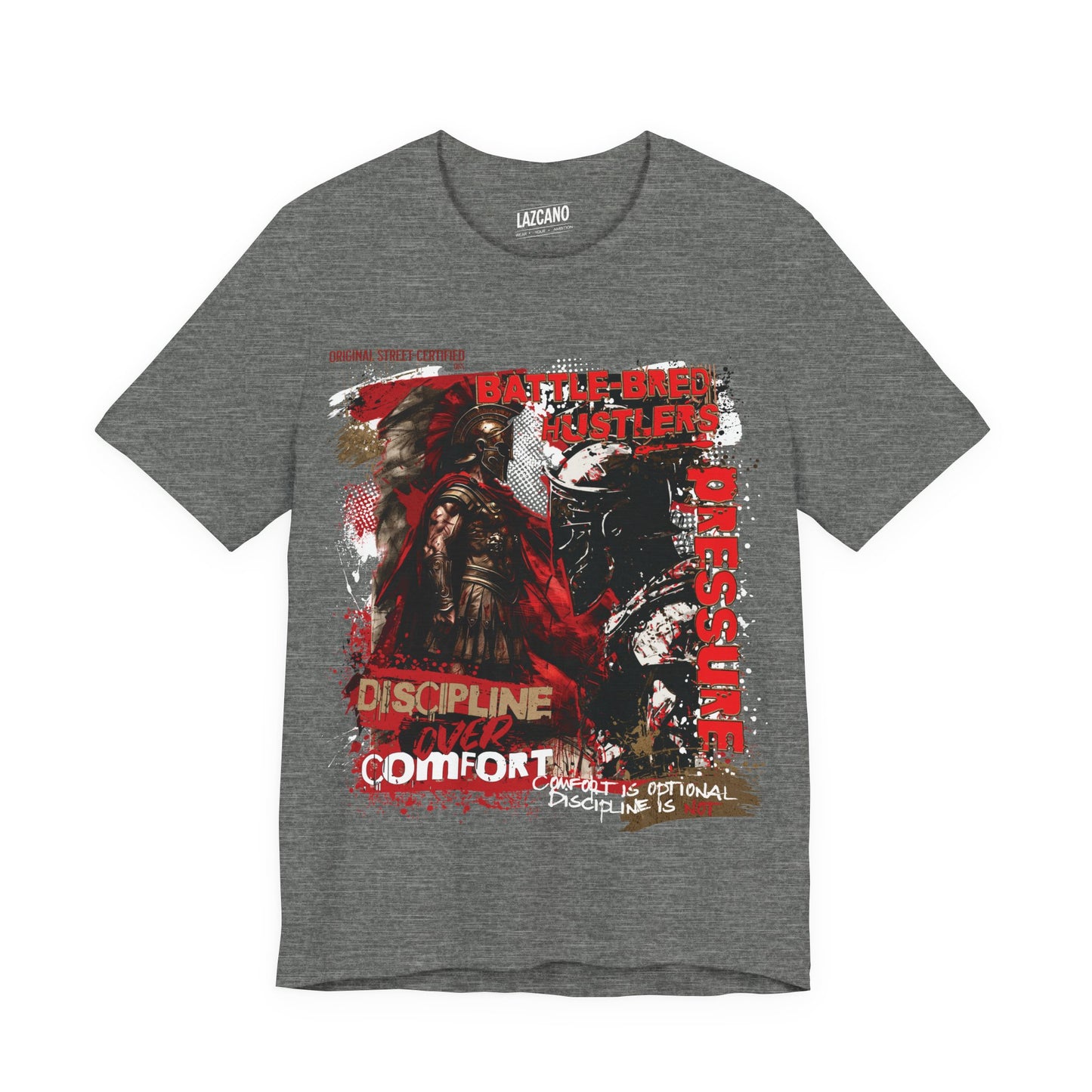 Hustleros "Discipline Over Comfort" Tee