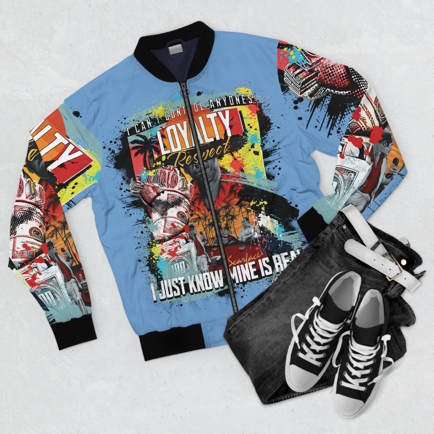 Loyalty Should Never Be Questioned — "I Want The World" Bomber Jacket