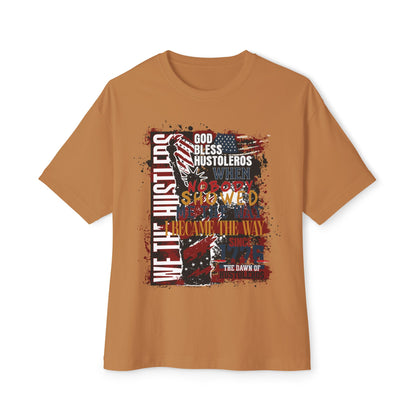God Bless Hustlers – “We The Hustlers” Oversized Boxy Tee