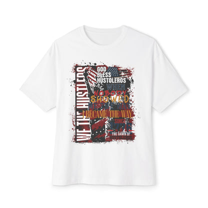 God Bless Hustlers – “We The Hustlers” Oversized Boxy Tee