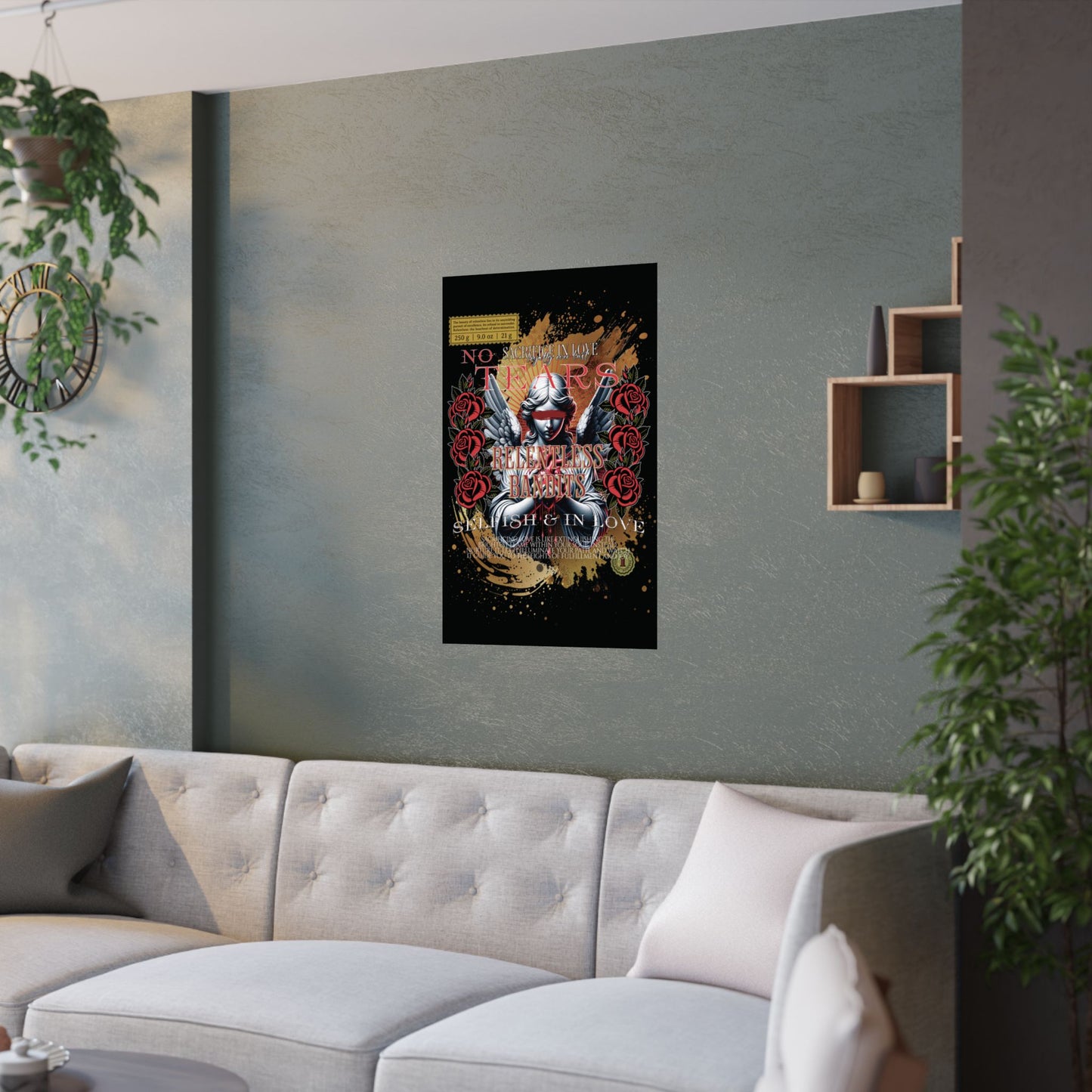 Relentless Bandits; Loyalty Over Lust Wall Art