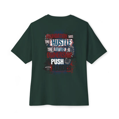 God Bless Hustlers – “We The Hustlers” Oversized Boxy Tee