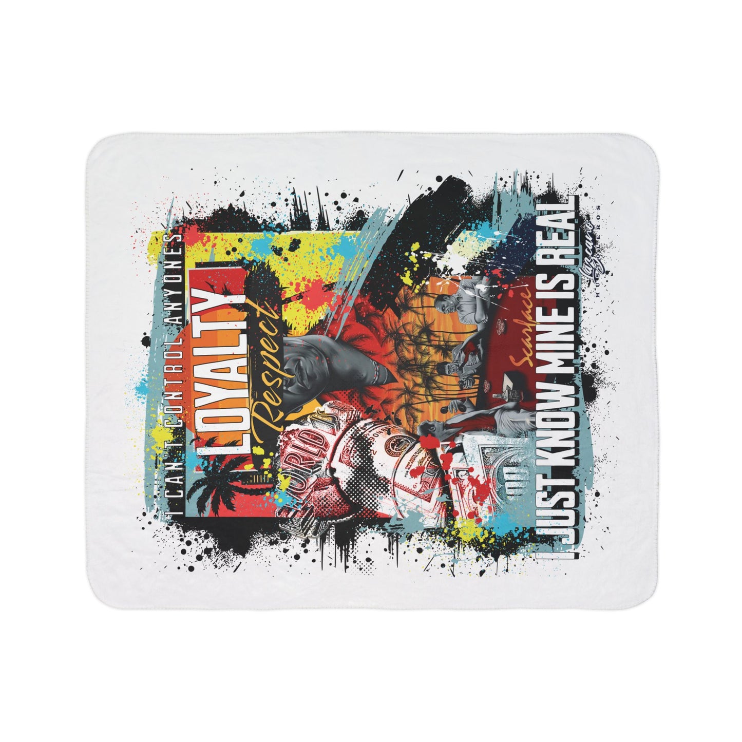 Loyalty Should Never Be Questioned Sherpa Blanket