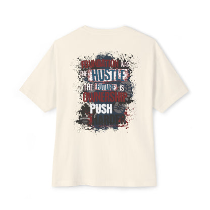 God Bless Hustlers – “We The Hustlers” Oversized Boxy Tee