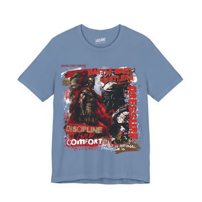 Hustleros "Discipline Over Comfort" Tee