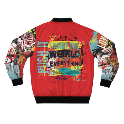 Loyalty Should Never Be Questioned — 'I Want The World' Bomber Jacket