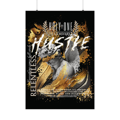 Relentless Hustle: The "Go for the Gold" Wall Art