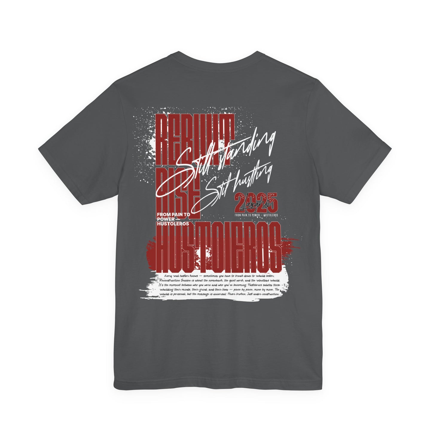 Built From the Broken; Reconstruction Season Noir Tee