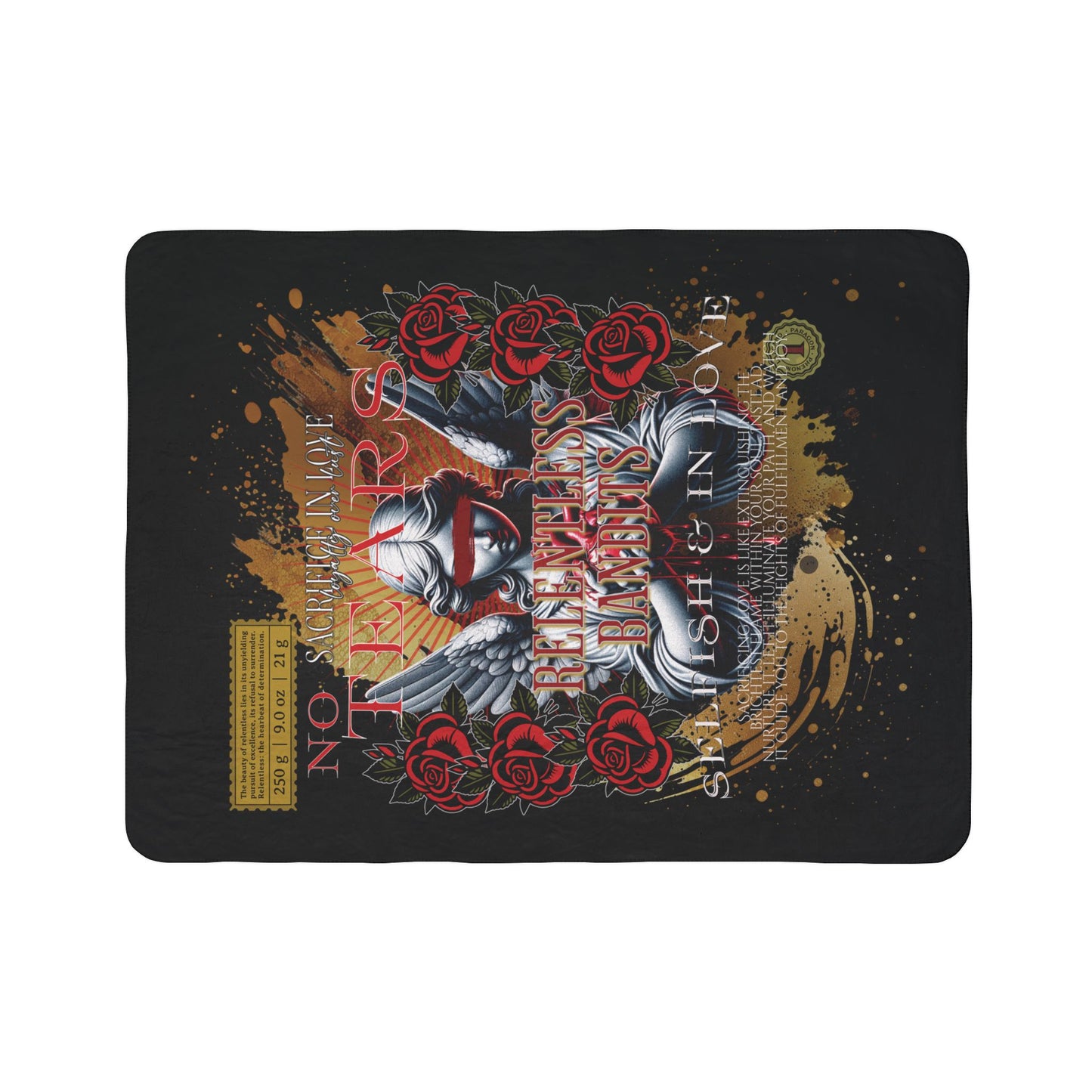 Relentless Bandits; Loyalty Over Lust Sherpa Blanket