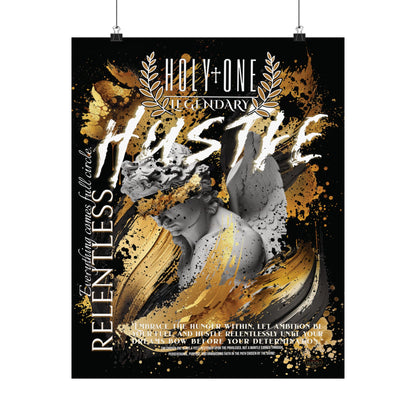 Relentless Hustle: The "Go for the Gold" Wall Art