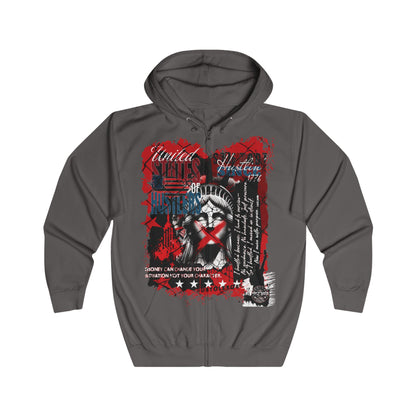 No Favors Zip-Up Hoodie — 'They Called It a Dream, We Call It a Grind'