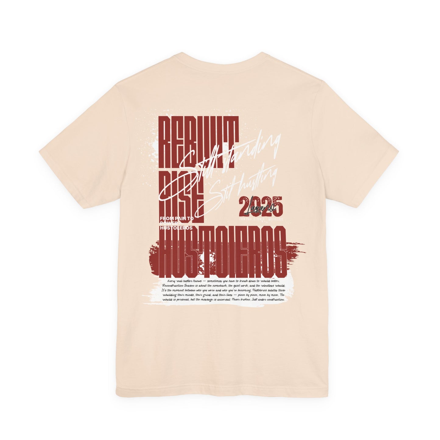 Built From the Broken; Reconstruction Season Noir Tee