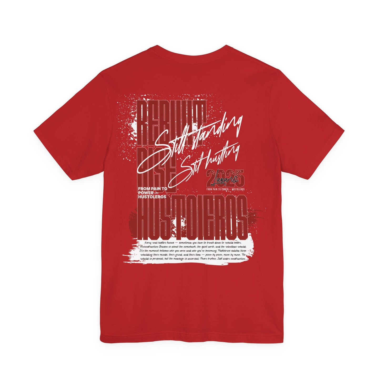 Built From the Broken; Reconstruction Season Noir Tee