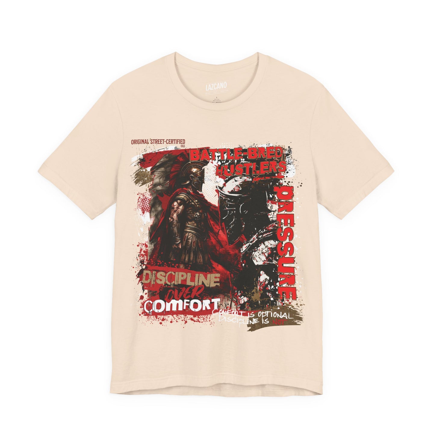 Hustleros "Discipline Over Comfort" Tee