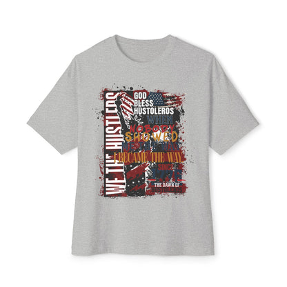 God Bless Hustlers – “We The Hustlers” Oversized Boxy Tee