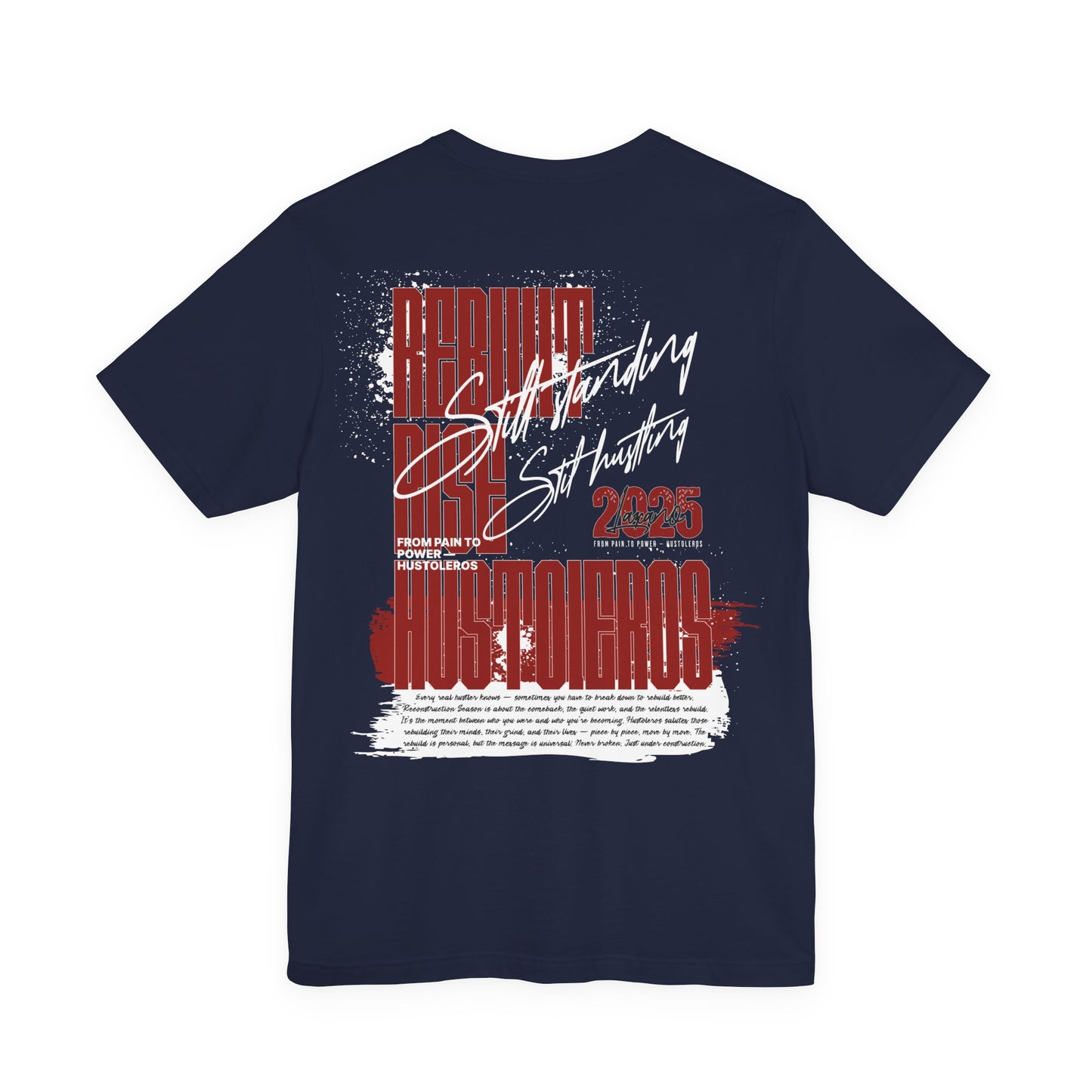 Built From the Broken; Reconstruction Season Noir Tee