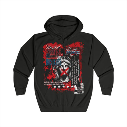 No Favors Zip-Up Hoodie — 'They Called It a Dream, We Call It a Grind'