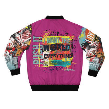 Loyalty Should Never Be Questioned — "I Want The World" Bomber Jacket