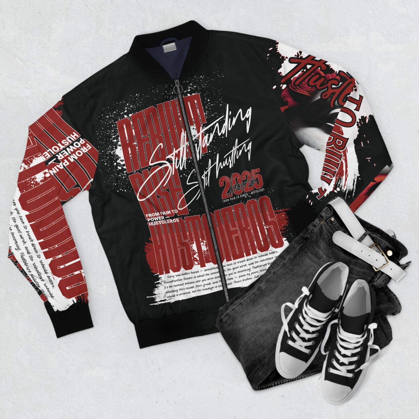 Reconstruction Season Bomber Jacket