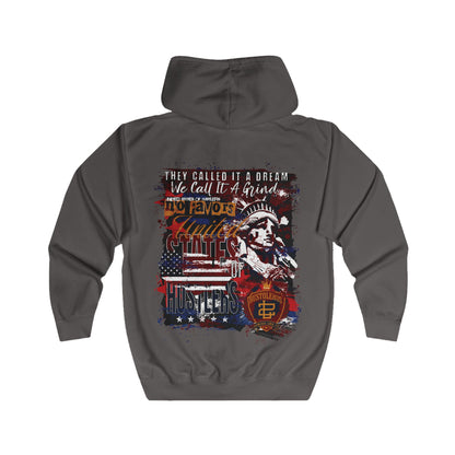 No Favors Zip-Up Hoodie — 'They Called It a Dream, We Call It a Grind'